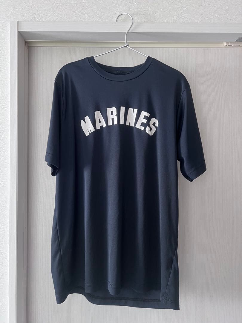 Mizuno MARINES 千葉ロッテ 半袖 Tシャツ 13 プロ実使用