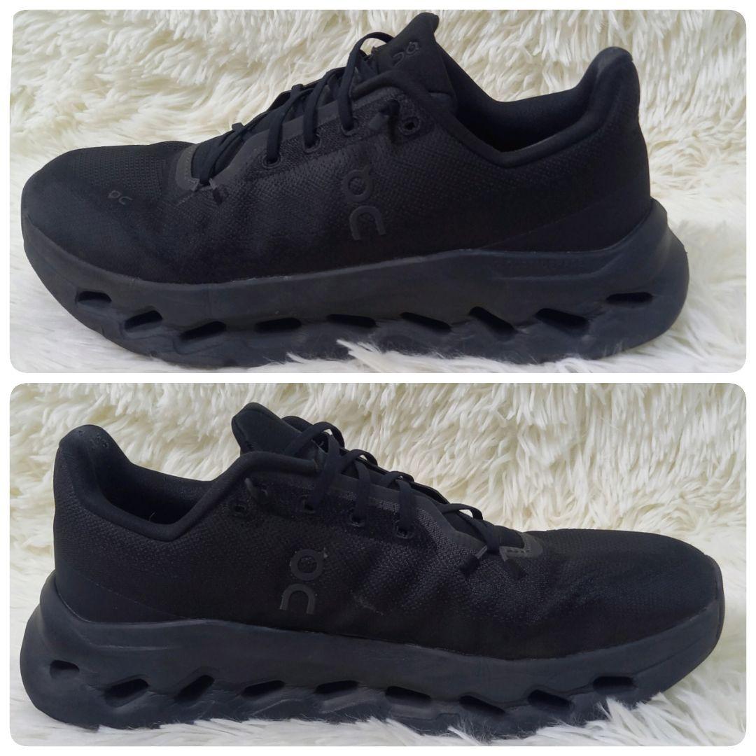 ON オン Cloudtilt クラウドティルト ブラック 27.5 スニーカー
