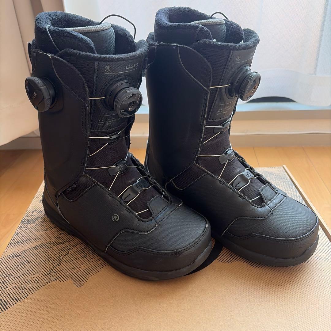 RIDE LASSO 2021-22 25cm ブラック スノボ ブーツ BOA