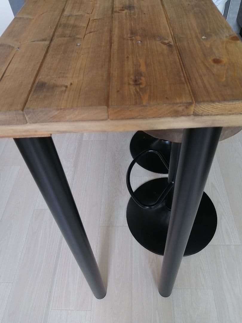 【引き取り】110×36×90　ウッドカウンターテーブル