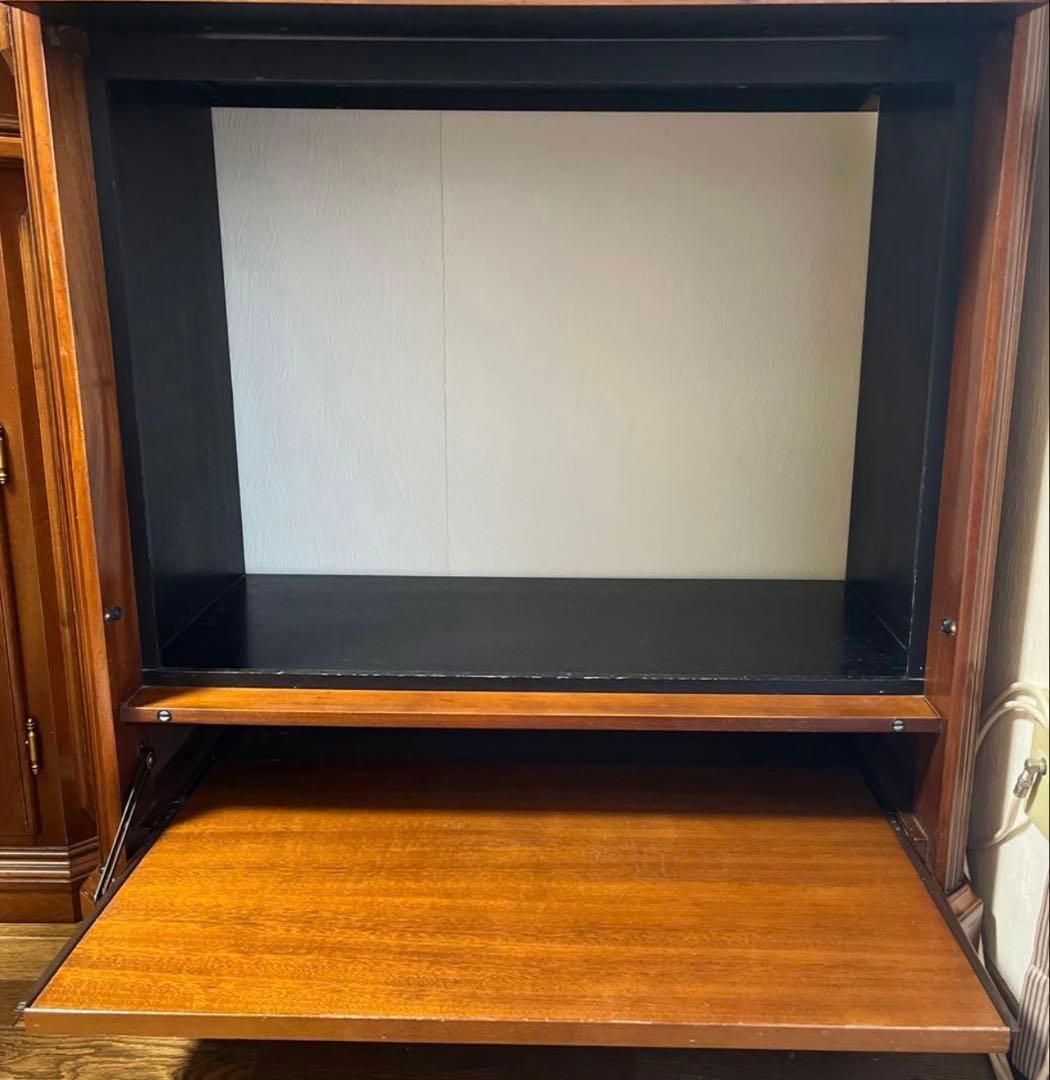 英国アンティーク　木製チェスト　ウォルナット