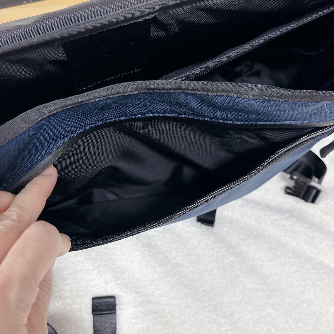 【極美品】AS2OV 330×1100D メッセンジャーバッグ　ネイビー　大容量