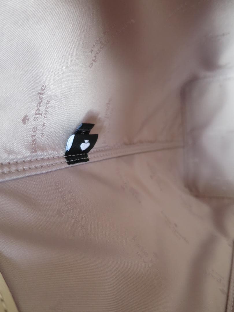 美品ケイトスペード　スペード フラワーコーテッド キャンバストート　ラージ肩掛け