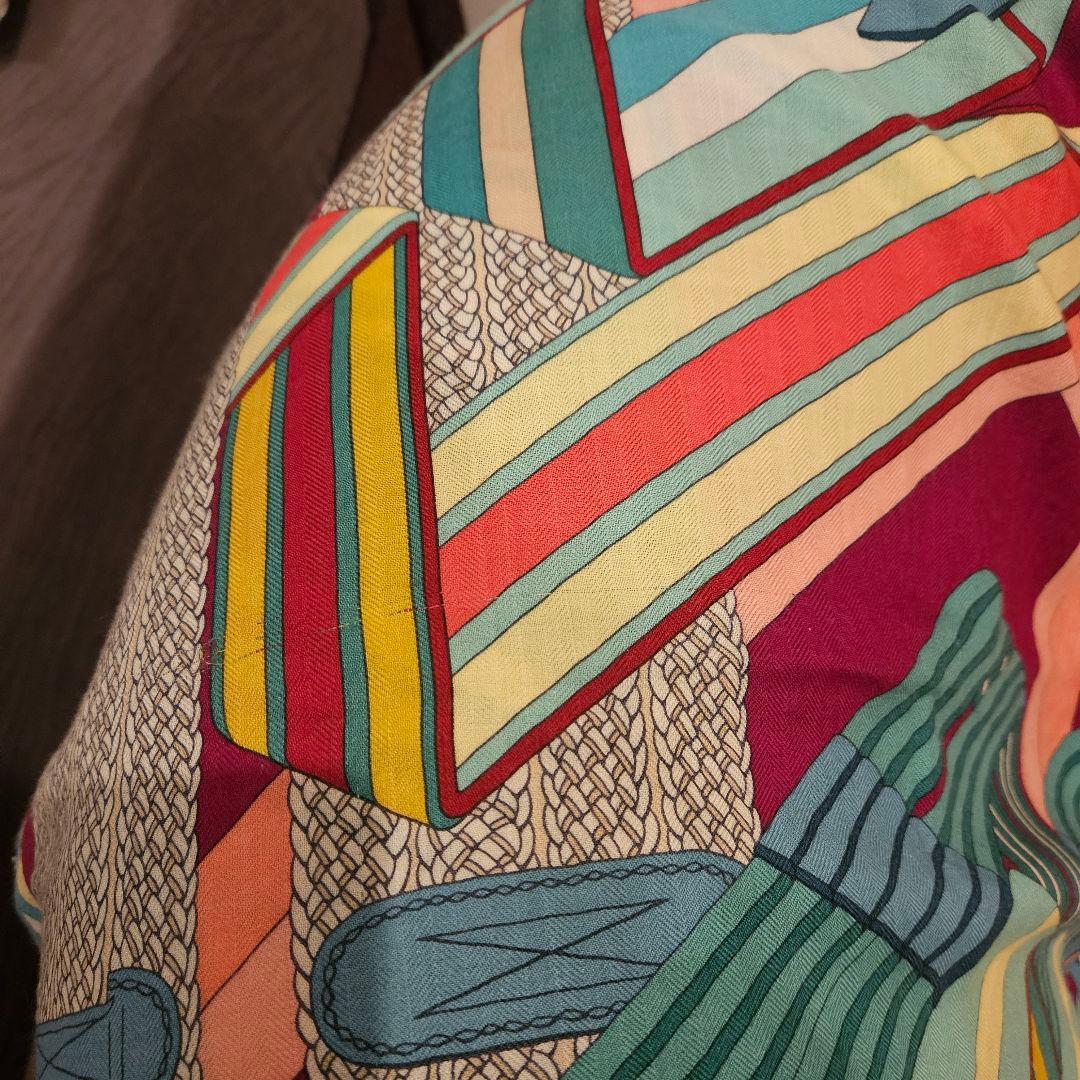 エルメス カレ 90 SANGLES EN 2017春夏 ZIGZAG スカーフ