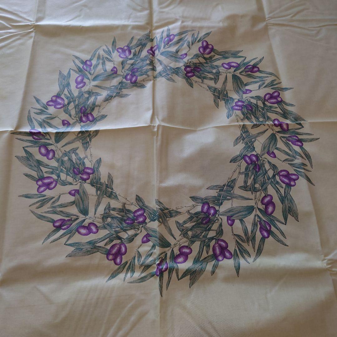 フランス製Vent du Sud オリーブデザイン テーブルクロス　円形