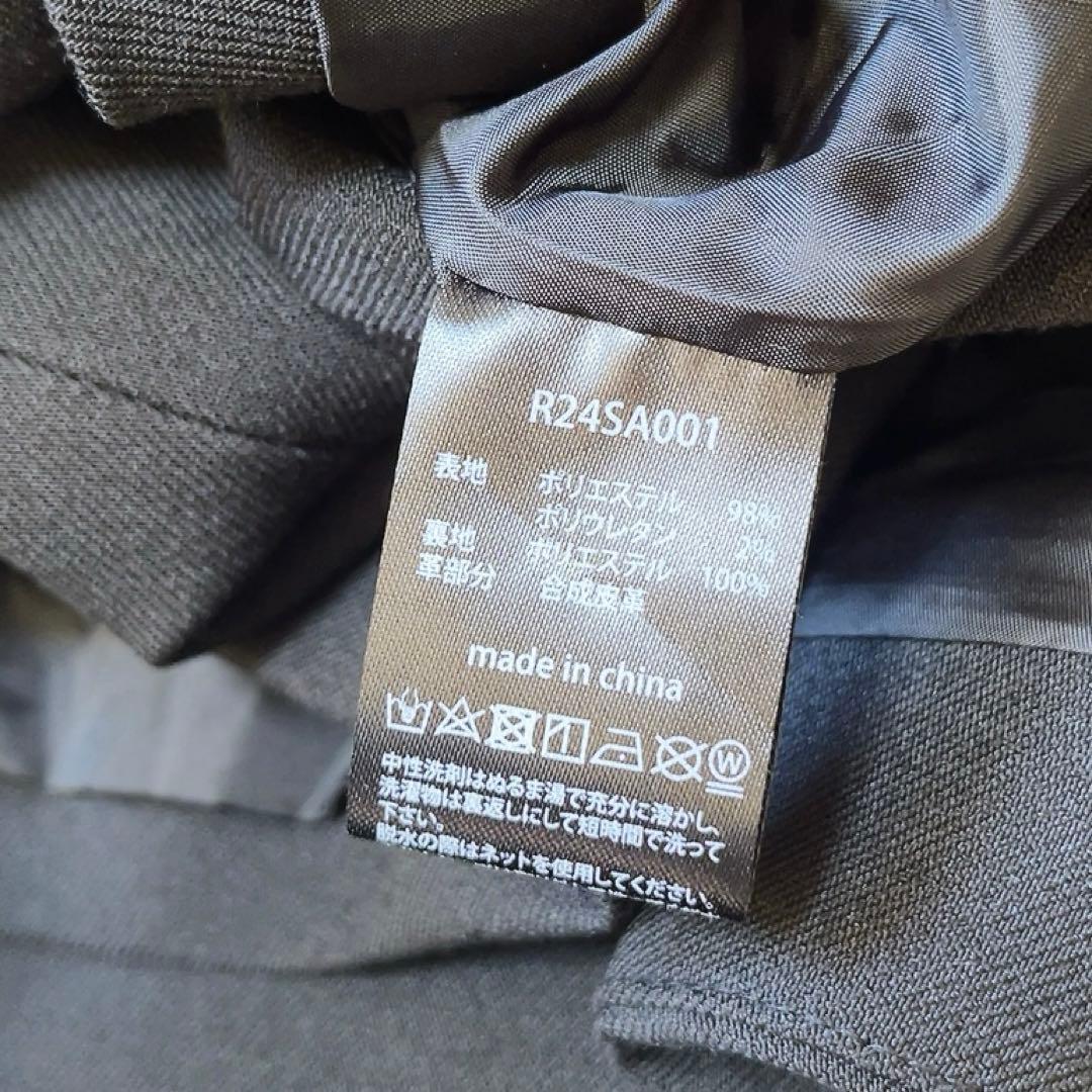 Riu リウ　2way ケープトレンチコート　Rちゃん　24SS ワンピース　黒