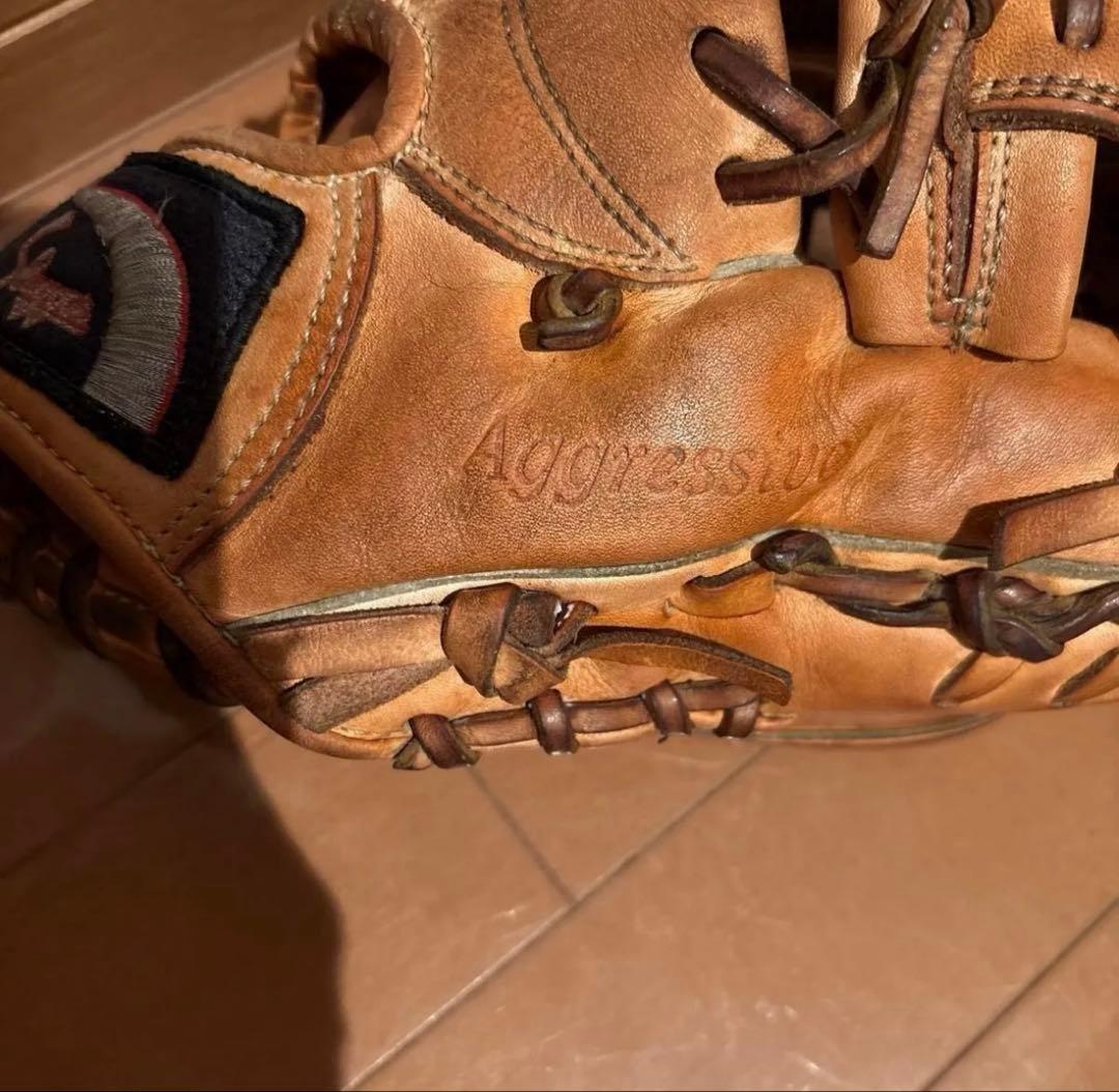 スラッガー　軟式　Slugger KSN-MS-Ⅱ　グローブ グラブバンド付き