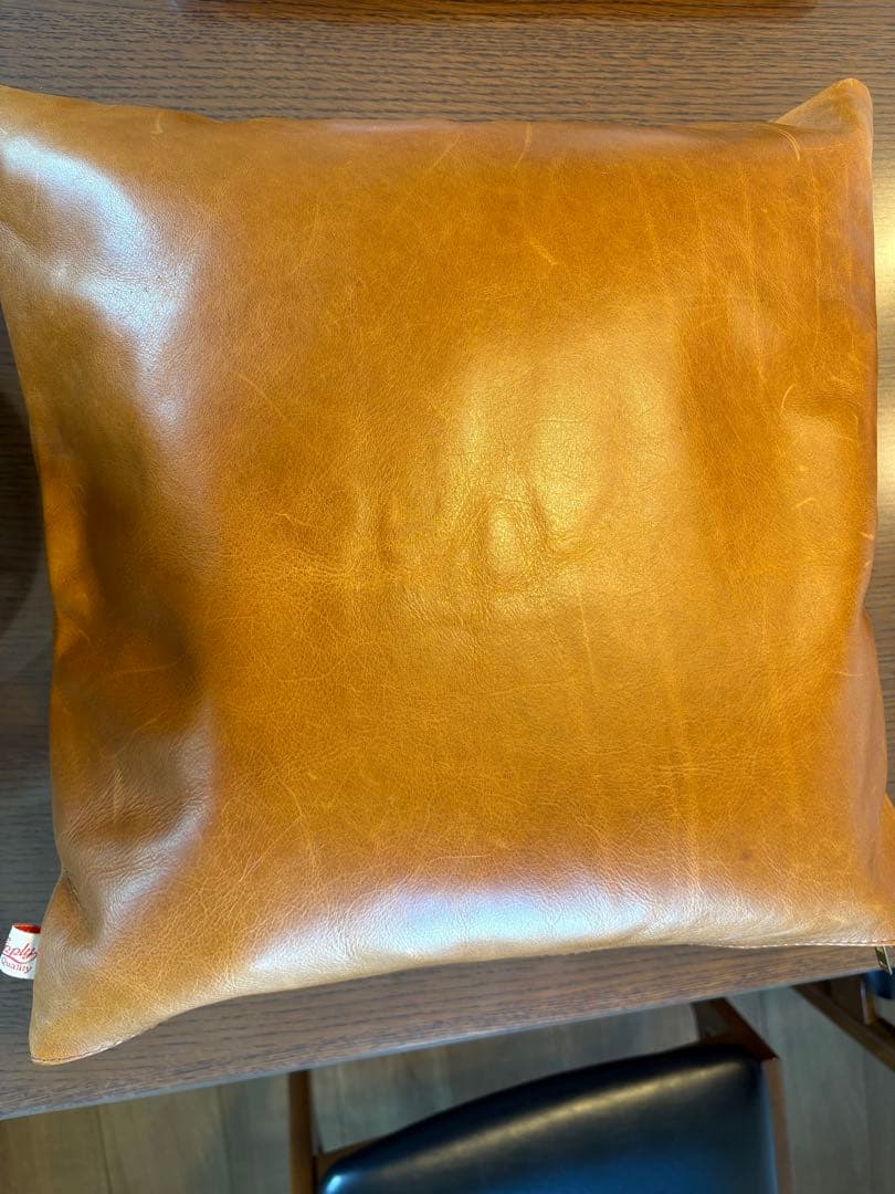 アクメファニチャー　レザークッション スマトラ 40×40cm 2色セット