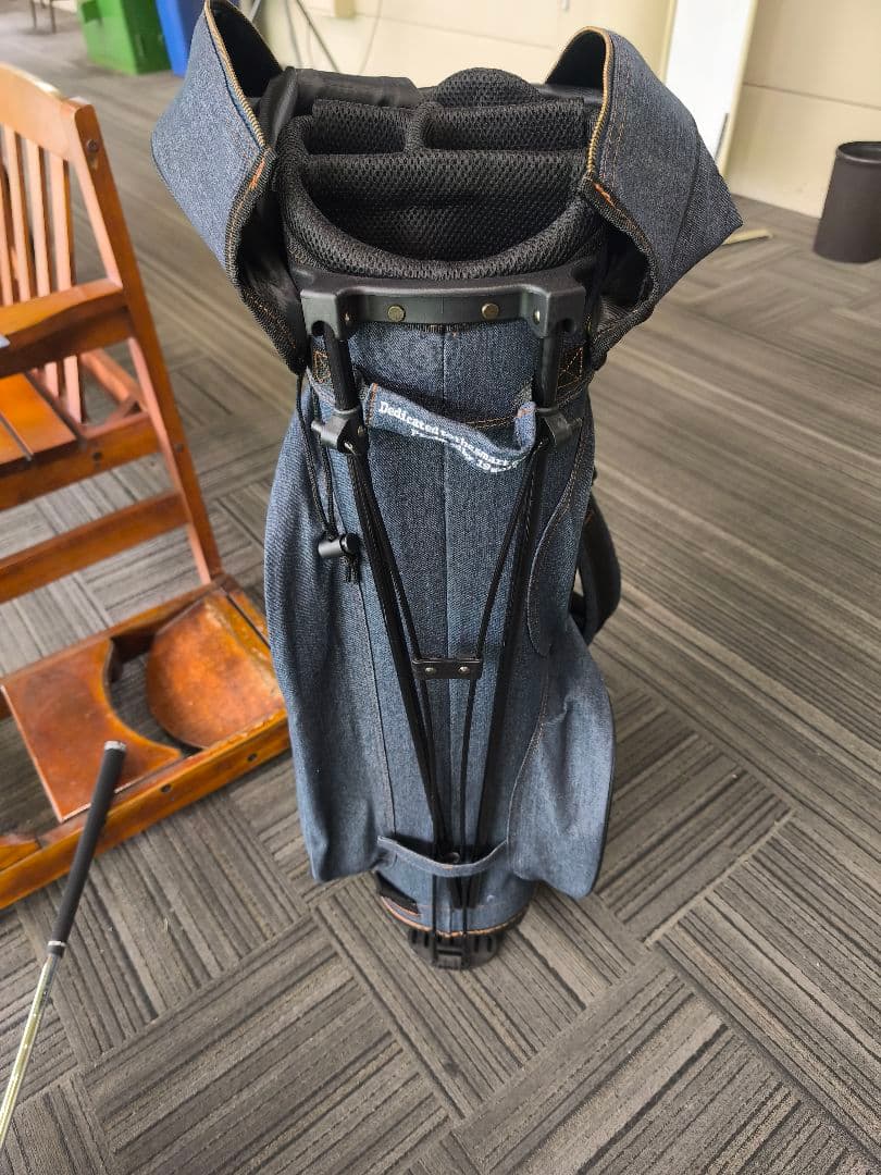 19ゴルフ　デニム　ゴルフバッグ