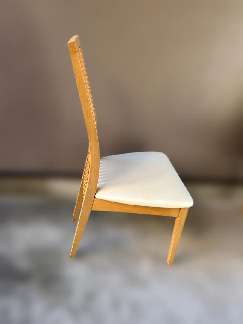 ひよはな 木製伸縮式ダイニングテーブル、チェア４脚セット