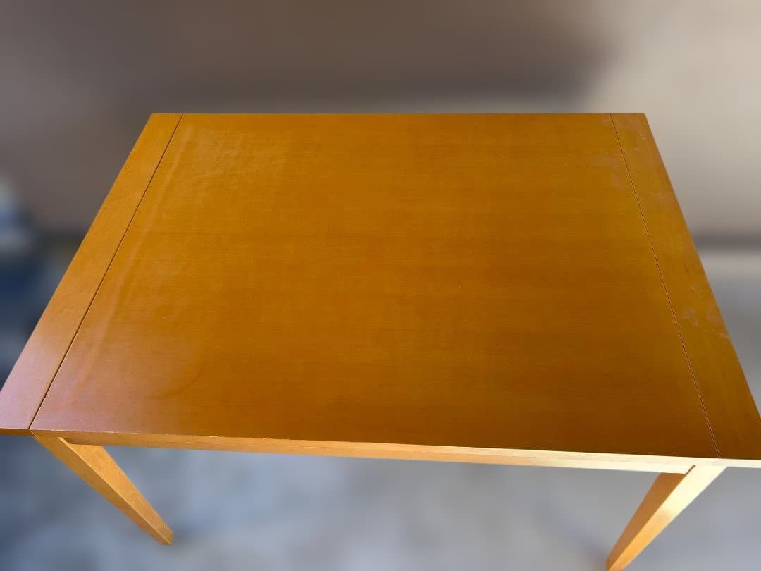 ひよはな 木製伸縮式ダイニングテーブル、チェア４脚セット