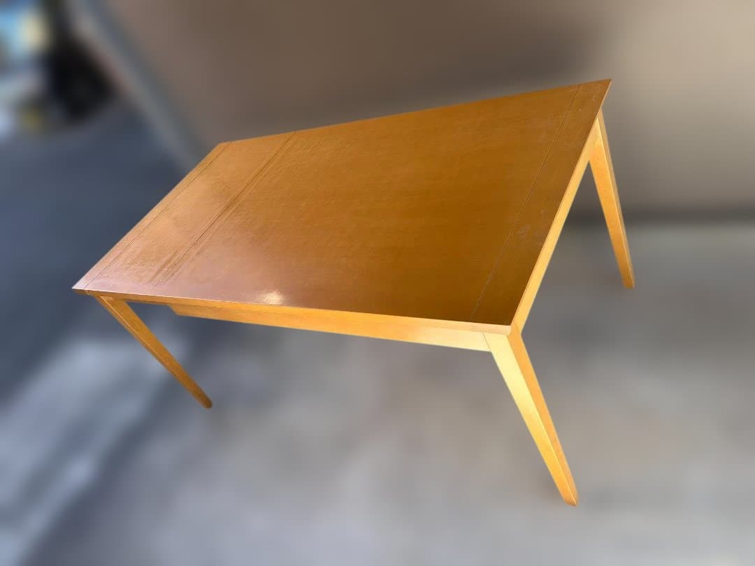 ひよはな 木製伸縮式ダイニングテーブル、チェア４脚セット