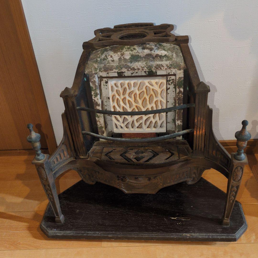 磯村産業 アンティークアイアンガスストーブ