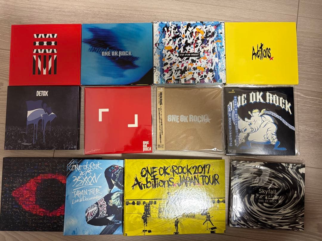 セール‼️ONE OK ROCK CD DVD ラバーバンドセット