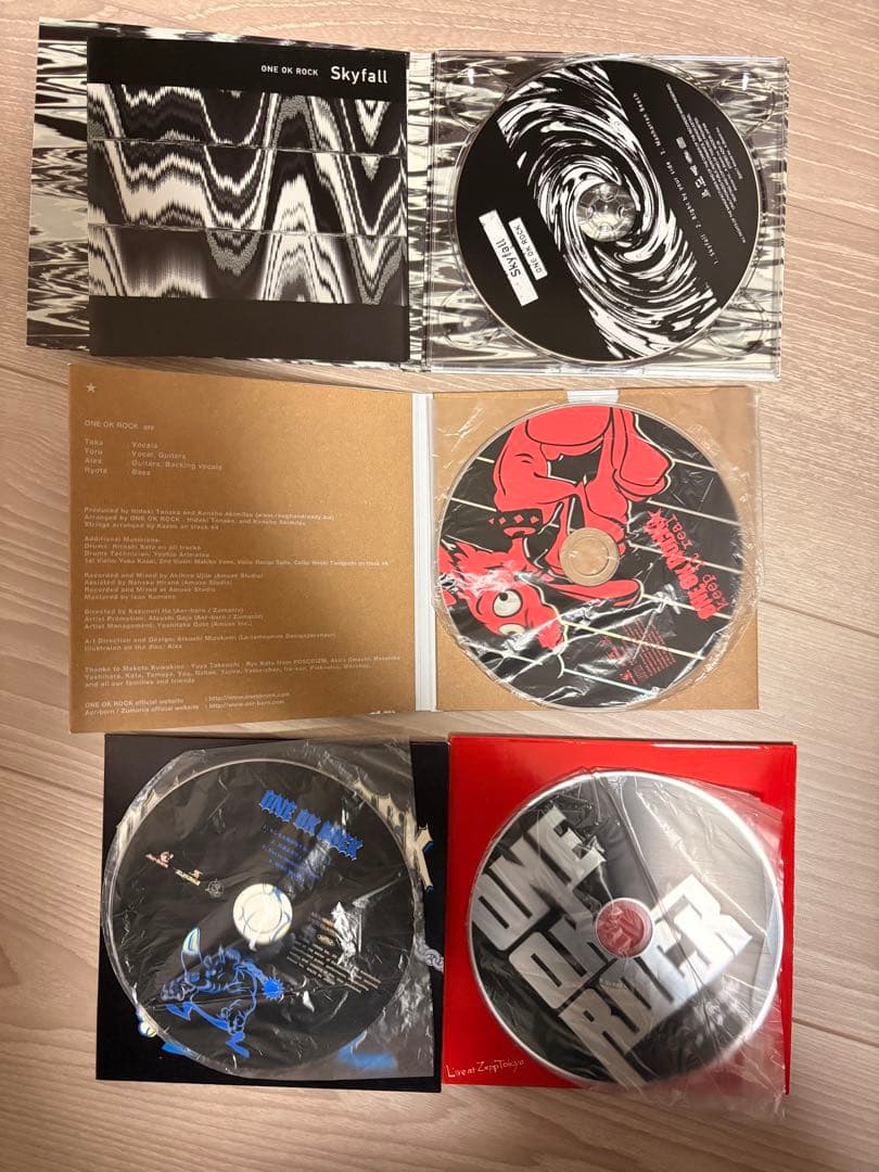 セール‼️ONE OK ROCK CD DVD ラバーバンドセット