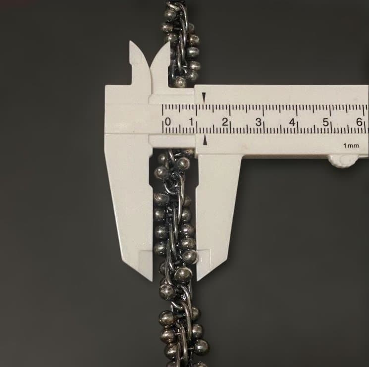 Vintage メキシコ シルバー DNA リンク ブレスレット