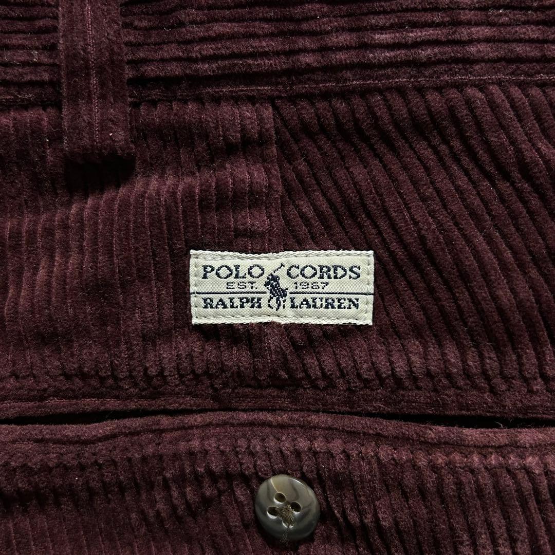 ポロラルフローレン中畝コーデュロイパンツP411アンドリューw40アメリカ古着
