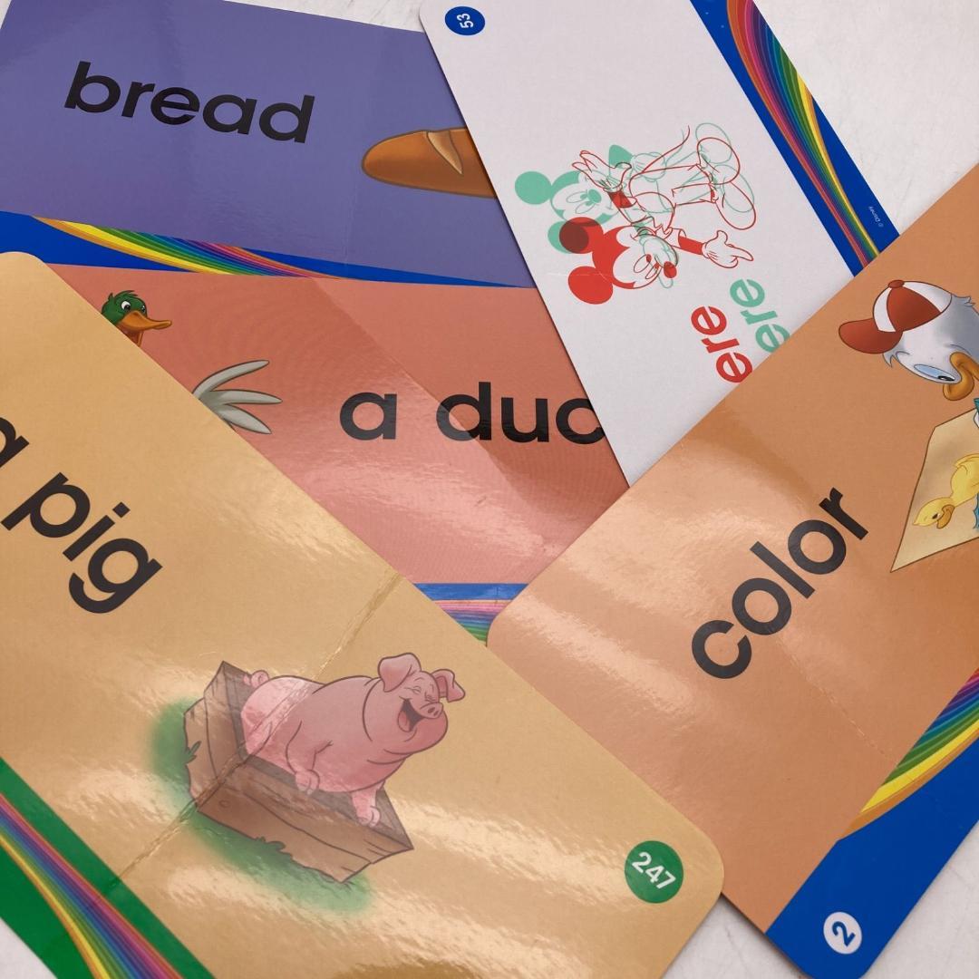 最新　トークアロング・Ｑ＆Ａカード　ディズニー英語システム　DWE　705922