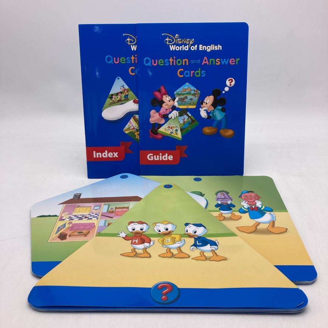 最新　トークアロング・Ｑ＆Ａカード　ディズニー英語システム　DWE　705922