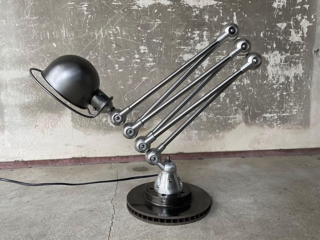 希少極上！JIELDE 6 bras ジェルデ ヴィンテージ アトリエランプ