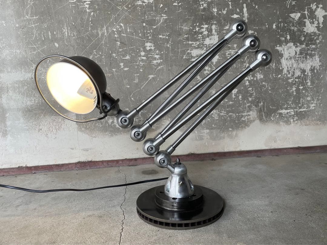 希少極上！JIELDE 6 bras ジェルデ ヴィンテージ アトリエランプ