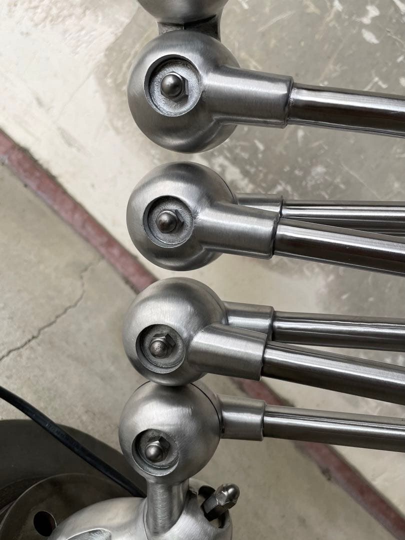 希少極上！JIELDE 6 bras ジェルデ ヴィンテージ アトリエランプ