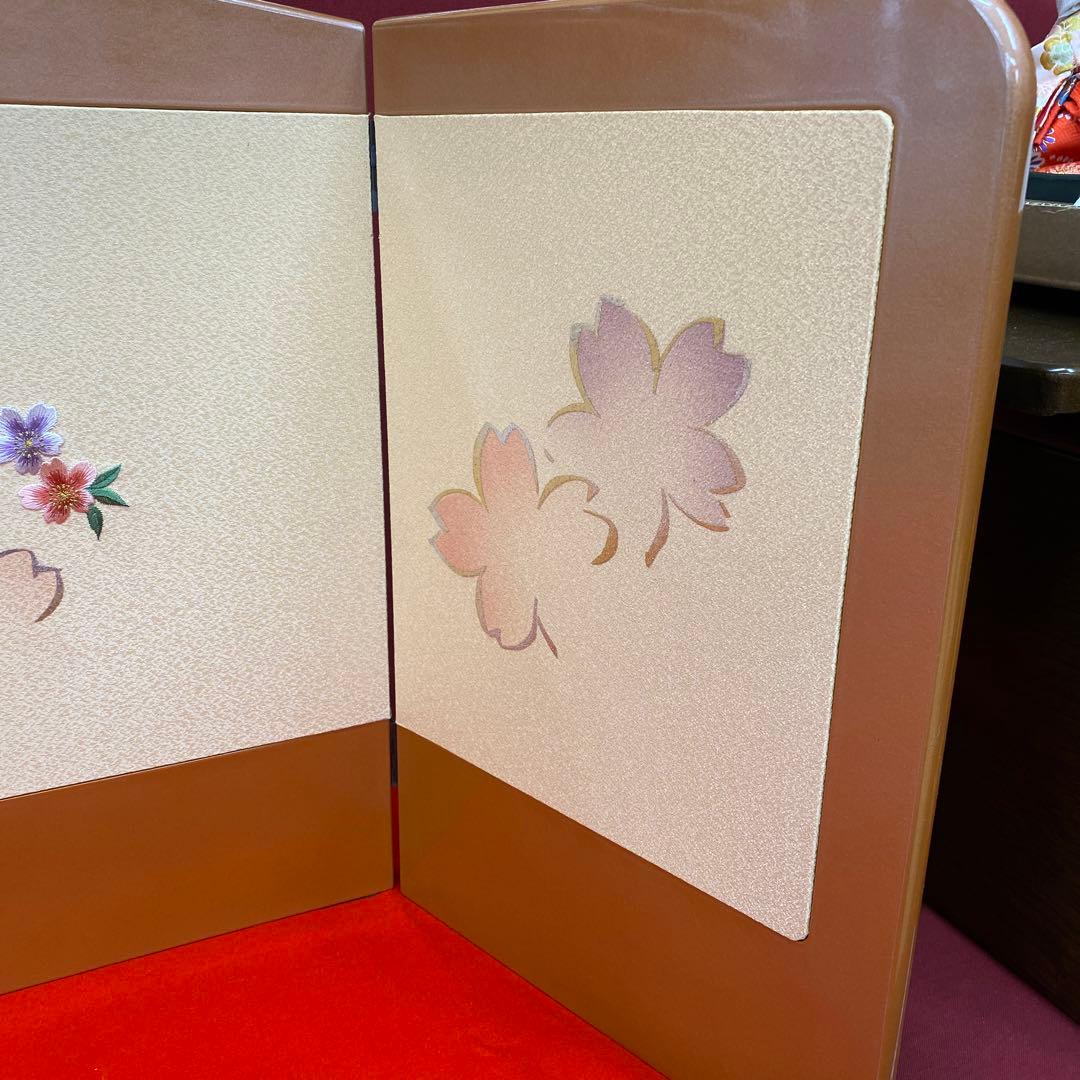 ㉓ひな祭り★屏風★展示品