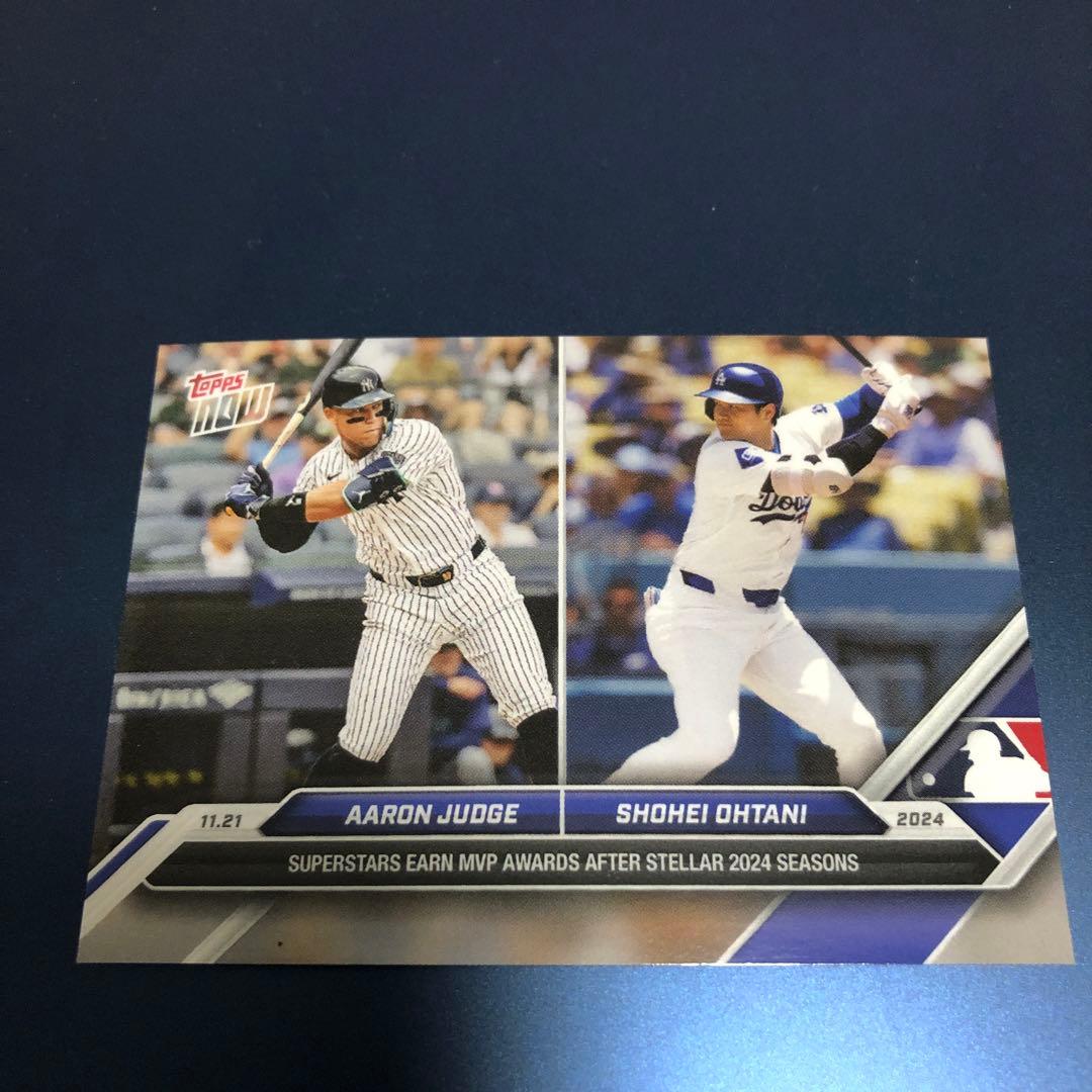 大谷翔平&ジャッジ　2024年オールスター出場記念ミニバブルヘッド人形特別セット