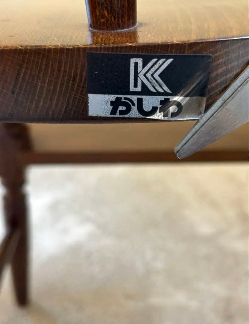 【柏木工】子ども用ハイチェア　ヴィンテージ レトロ　椅子