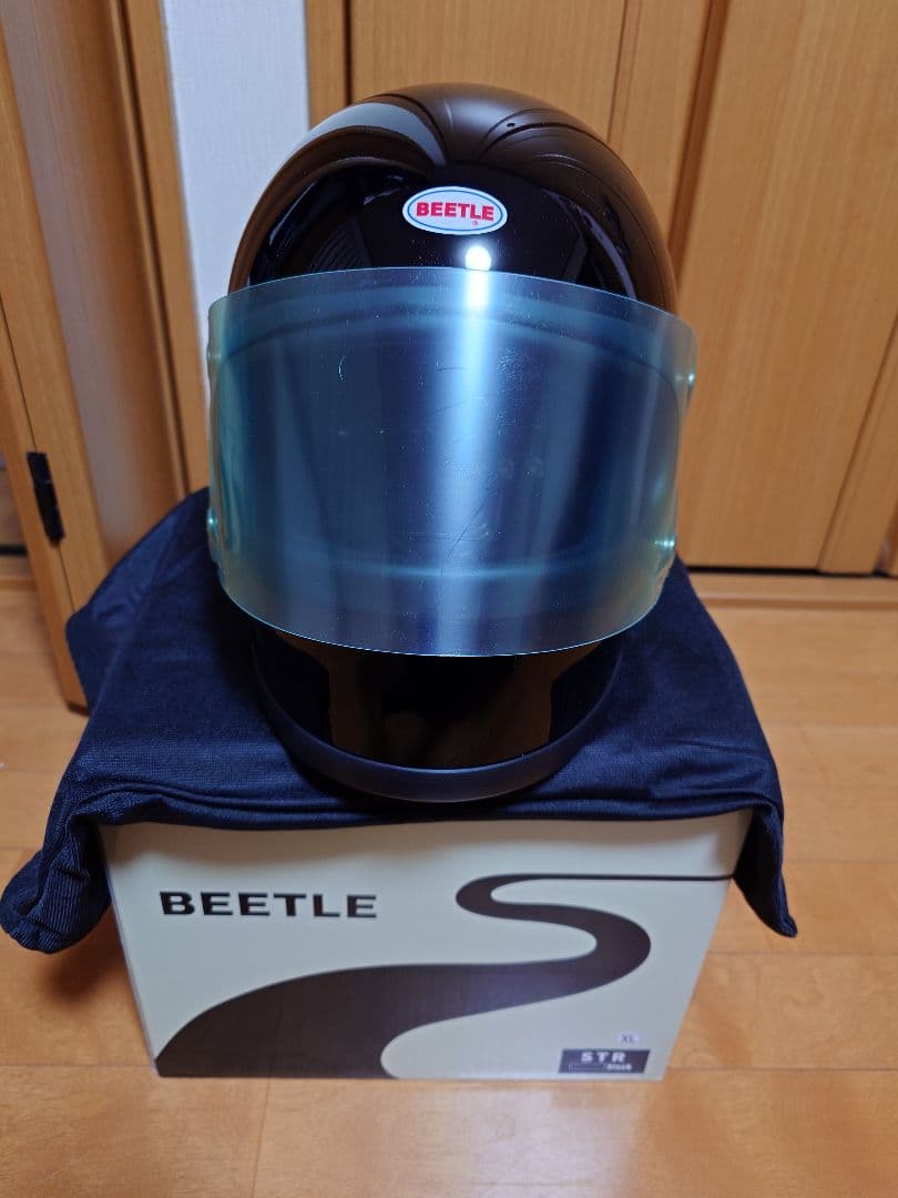 OCEANBEETLE ブラック フルフェイスヘルメット◆STR◆