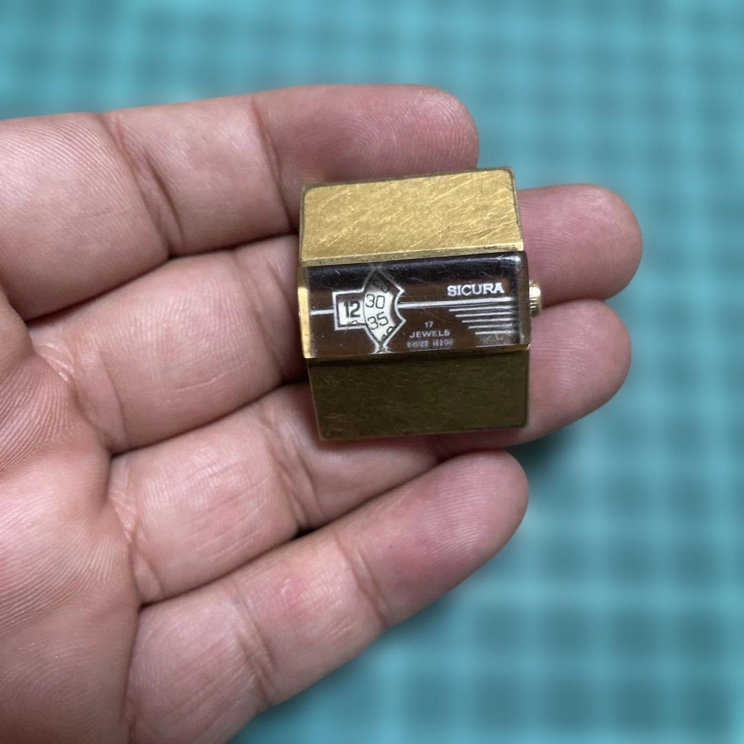 や*そ様 中古シクラ SICURAブランド手巻き腕時計