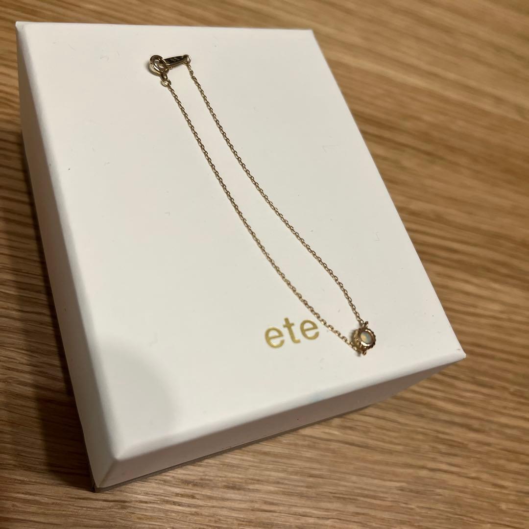 ✮⋆*ete K10YGオパール ブレスレット‎✮⋆˙