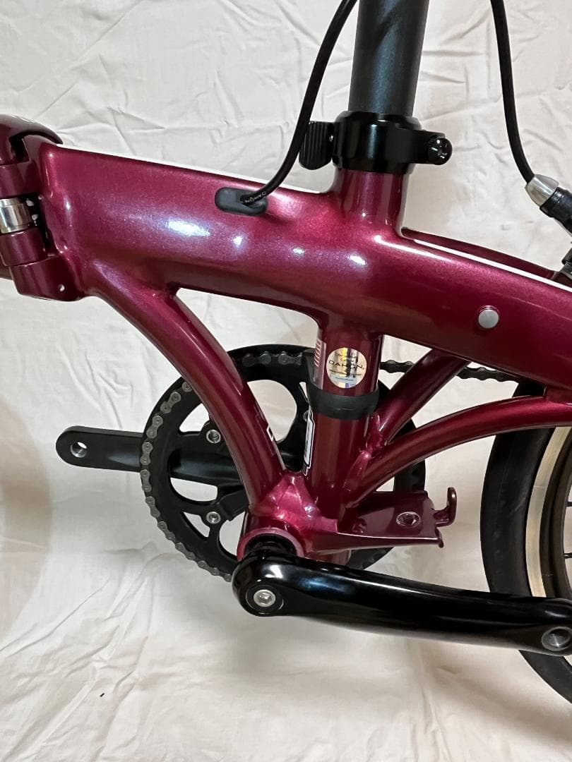 DAHON Mu SP9 20inch451ホイール ワインレッド