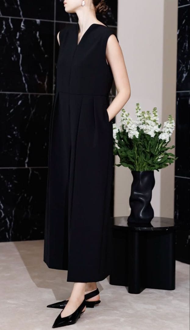 Heve ヘイブ へイヴ ハートネックオールインワン 38