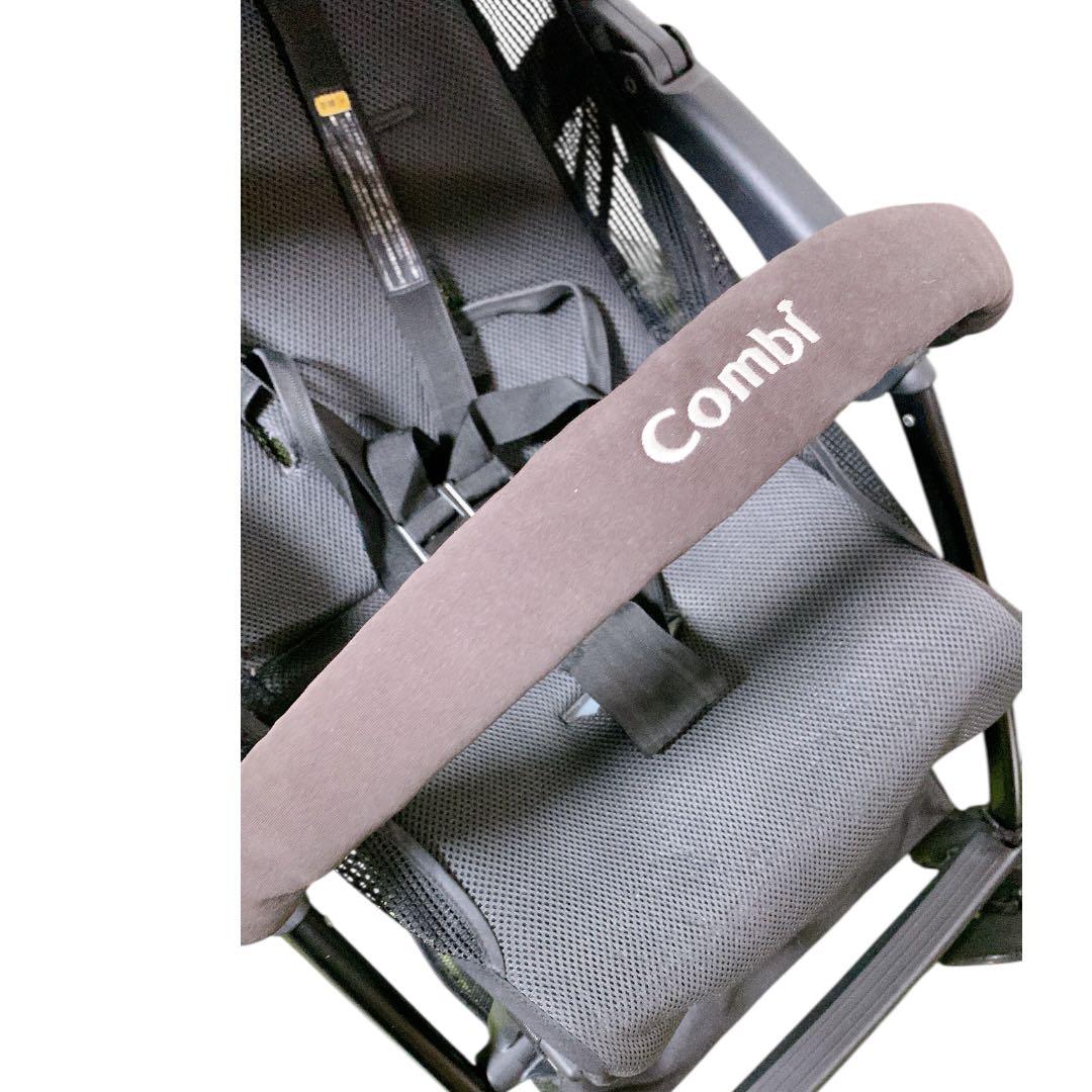 combi ベビーカー Acbee plus AN B型 レザー調ハンドル