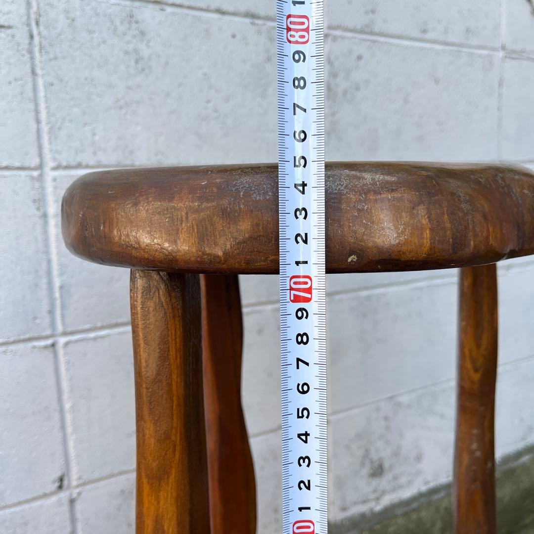 古家具ビンテージ品◾️木製家具 飾り台 ディスプレイ台 花台 木製無垢材