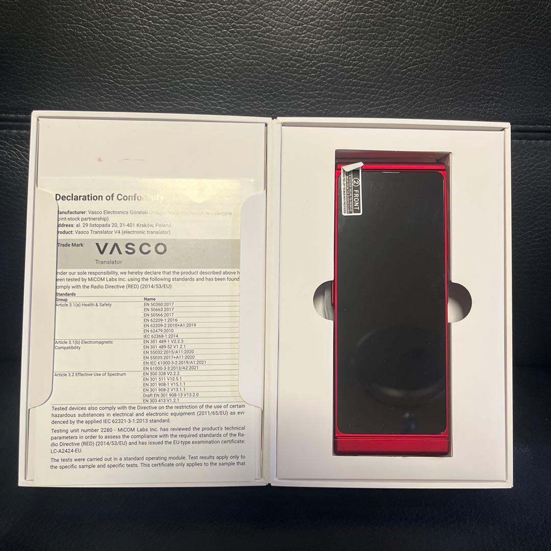 vasco translator v4 翻訳機