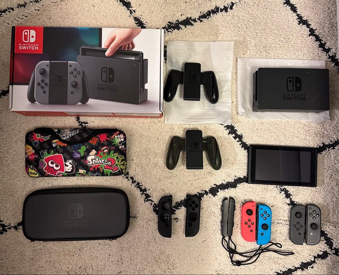 Switch 本体　グレー　おまけ付き