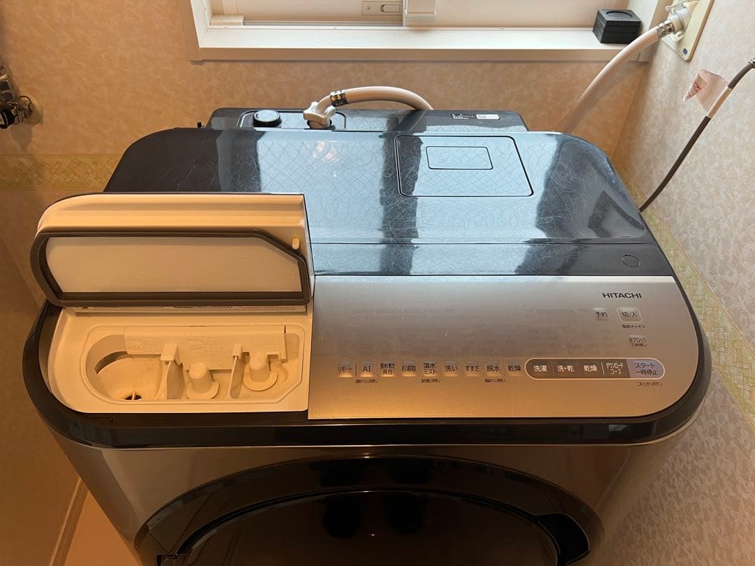 【12/26まで】ビッグドラム日立ドラム式洗濯乾燥機　BD-NX120CL(S)