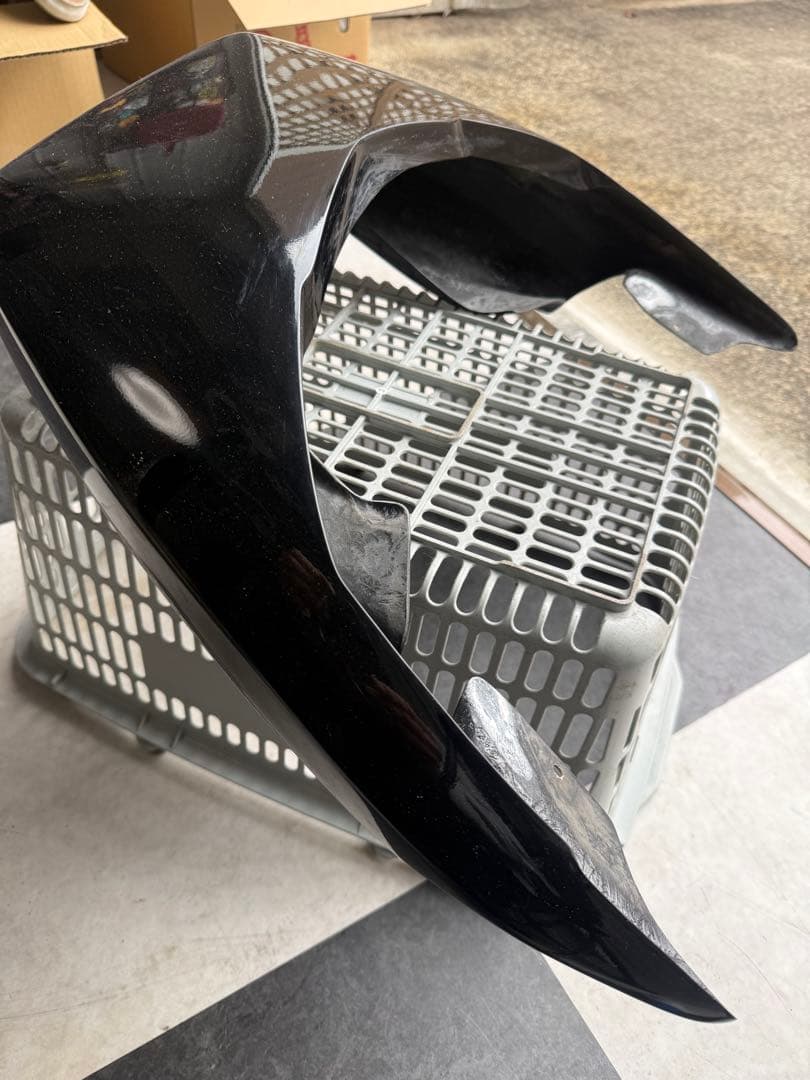 値下げ❗️希少マジェスティー250 SG20J用リアスポイラー ブラック色