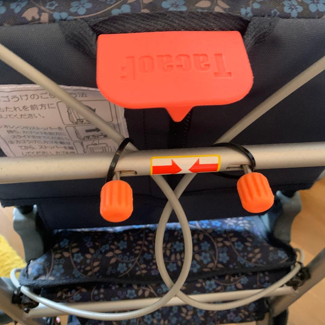 ゆ*う様 カゴノアM 花柄 シルバーカー 39cm⭐️送料無料