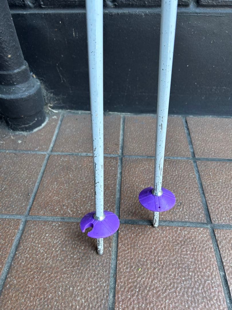 カザマ スキー板145cm ストック、headブーツ付き