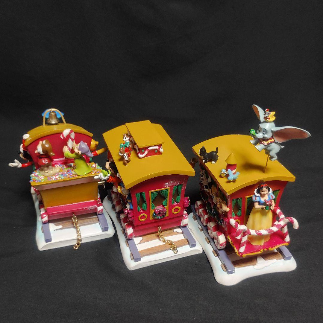ディズニー クリスマス トレイン フィギュア Disney store