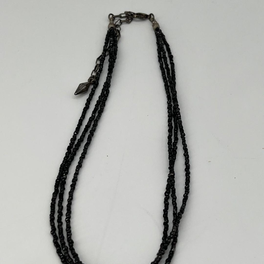 12561 Y2k JPG archiveゴルチエ 00ビーズ3重ネックレス