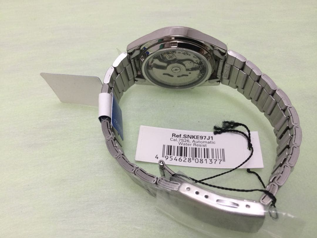 SEIKO セイコー5 自動巻き SNKE97J1 シルバー