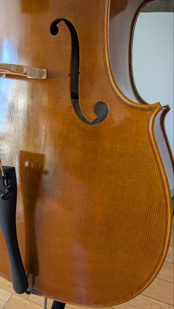 【チェロ】国産 ピグマリウス デリウス 4/4 ＋ハードケース＋弓