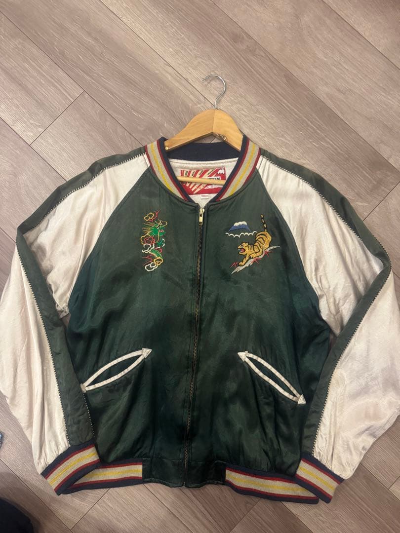 し*ん様 Houston ヒューストン　スカジャン　レーヨン