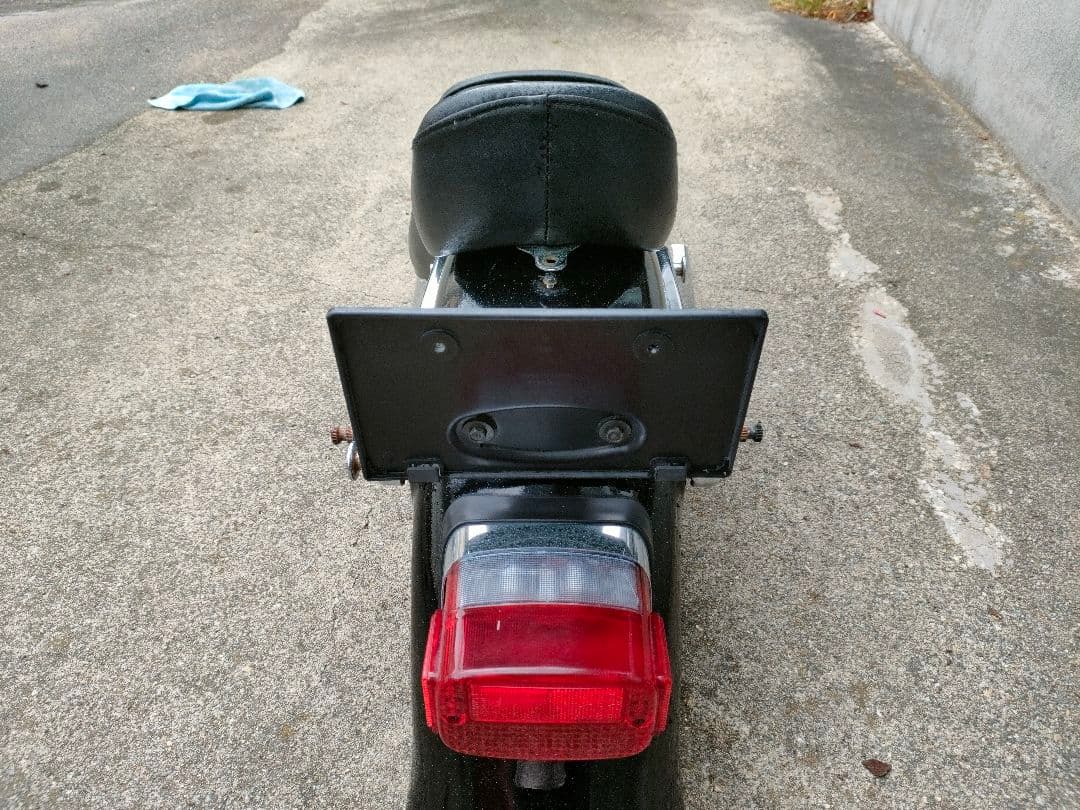 バルカン400 リアフェンダー テールランプ シート ナンバーフレーム セット