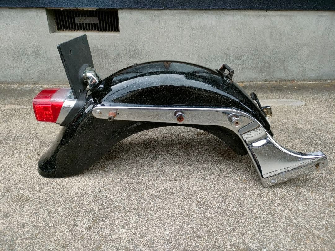 バルカン400 リアフェンダー テールランプ シート ナンバーフレーム セット