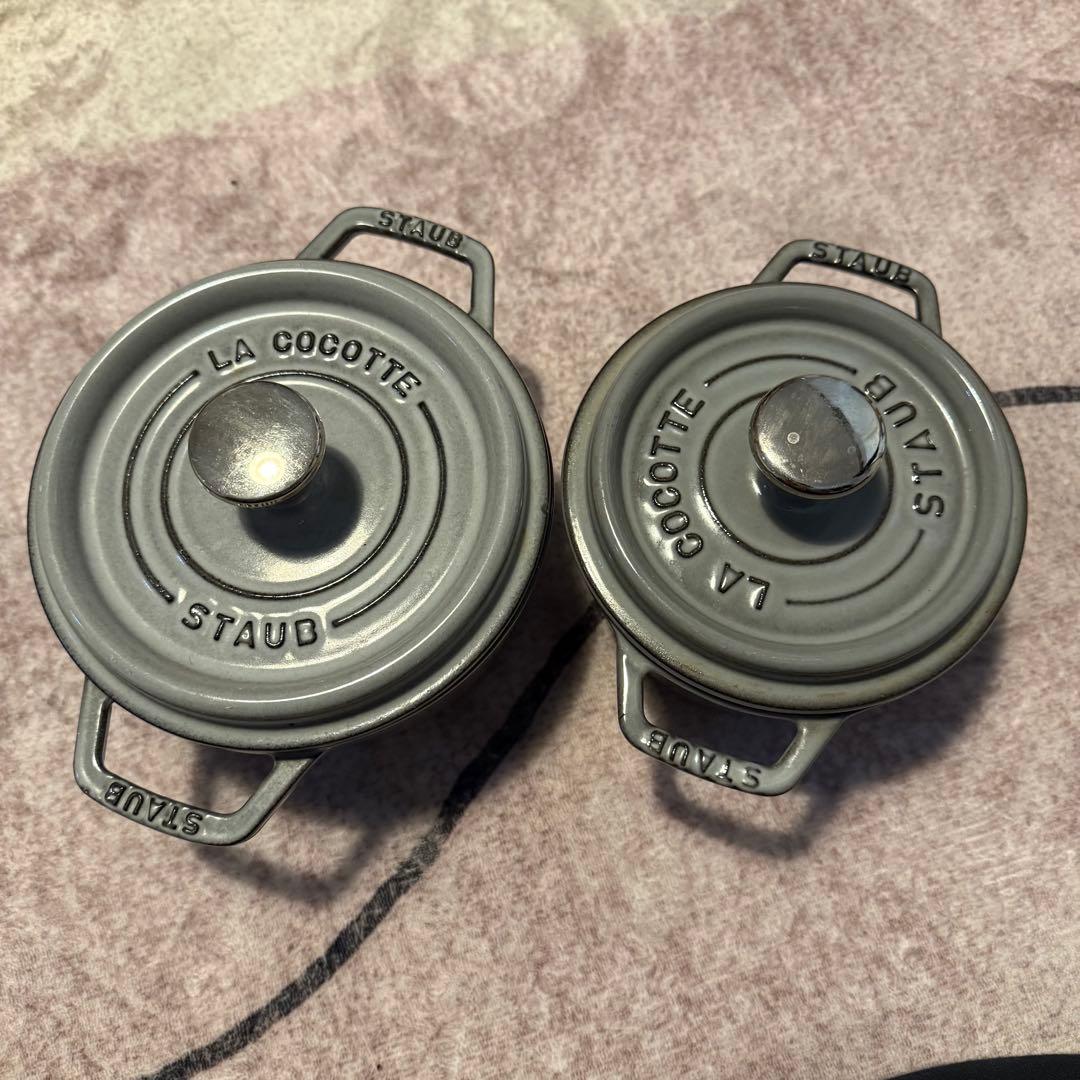 STAUB 鍋　ココット　14cm、16cm まとめ売り
